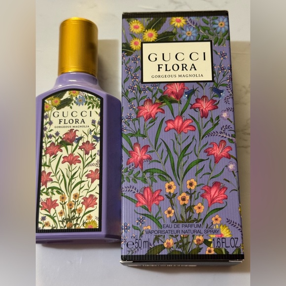 Gucci Other - The Gucci Flora Gorgeous Magnolia EDP Authentic Women's Fragrance Perfume 50ml